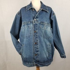🧥STEVE & BARRY'S DENIM RELAXED JACKET UNISEX